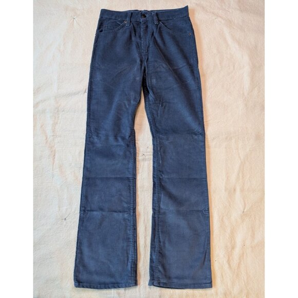 Levi's Other - VTG Levi's 517 Blue Corduroy Cotton Bootcut Pants Size 30x33 USA Classic Western